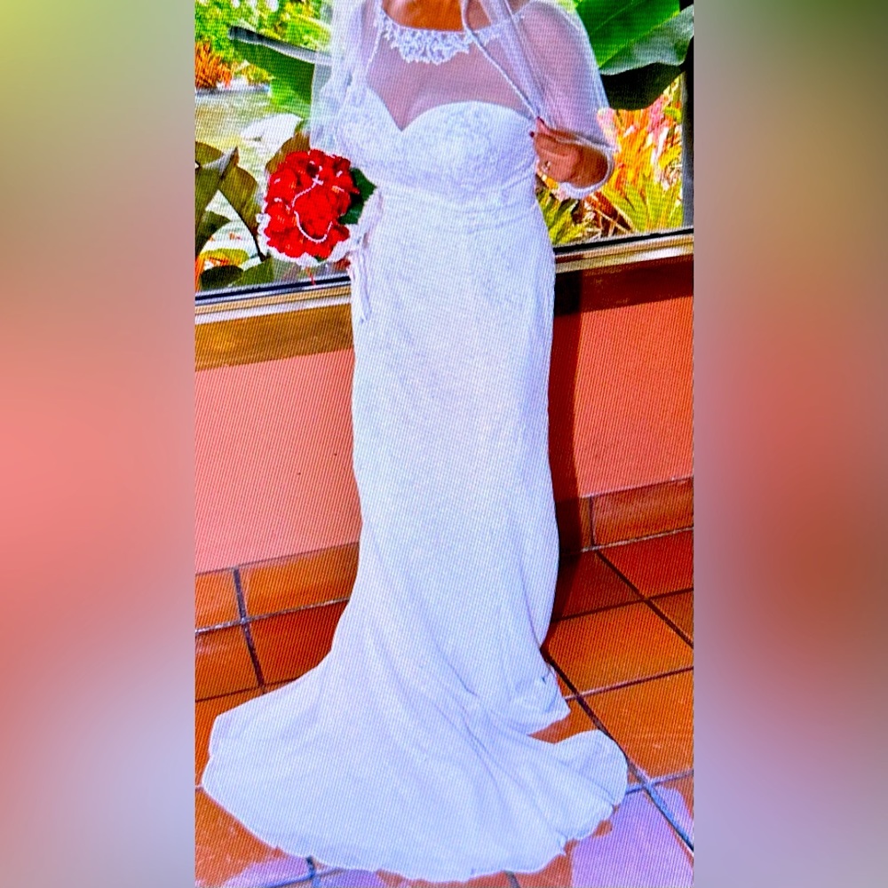David’s Bridal Wedding Dress.